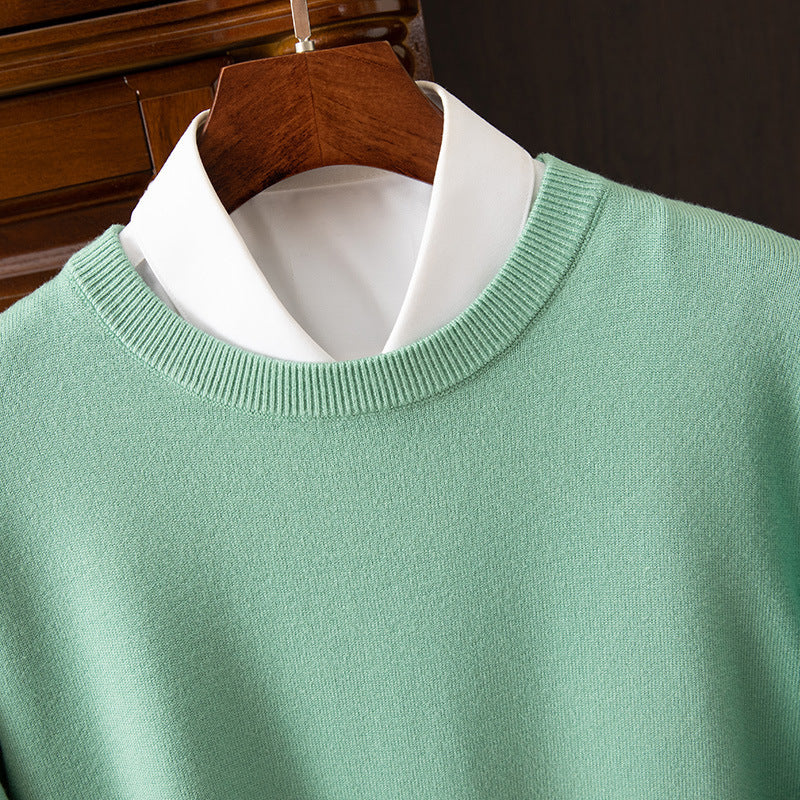 Mens Classic Knit Pullover Sweater