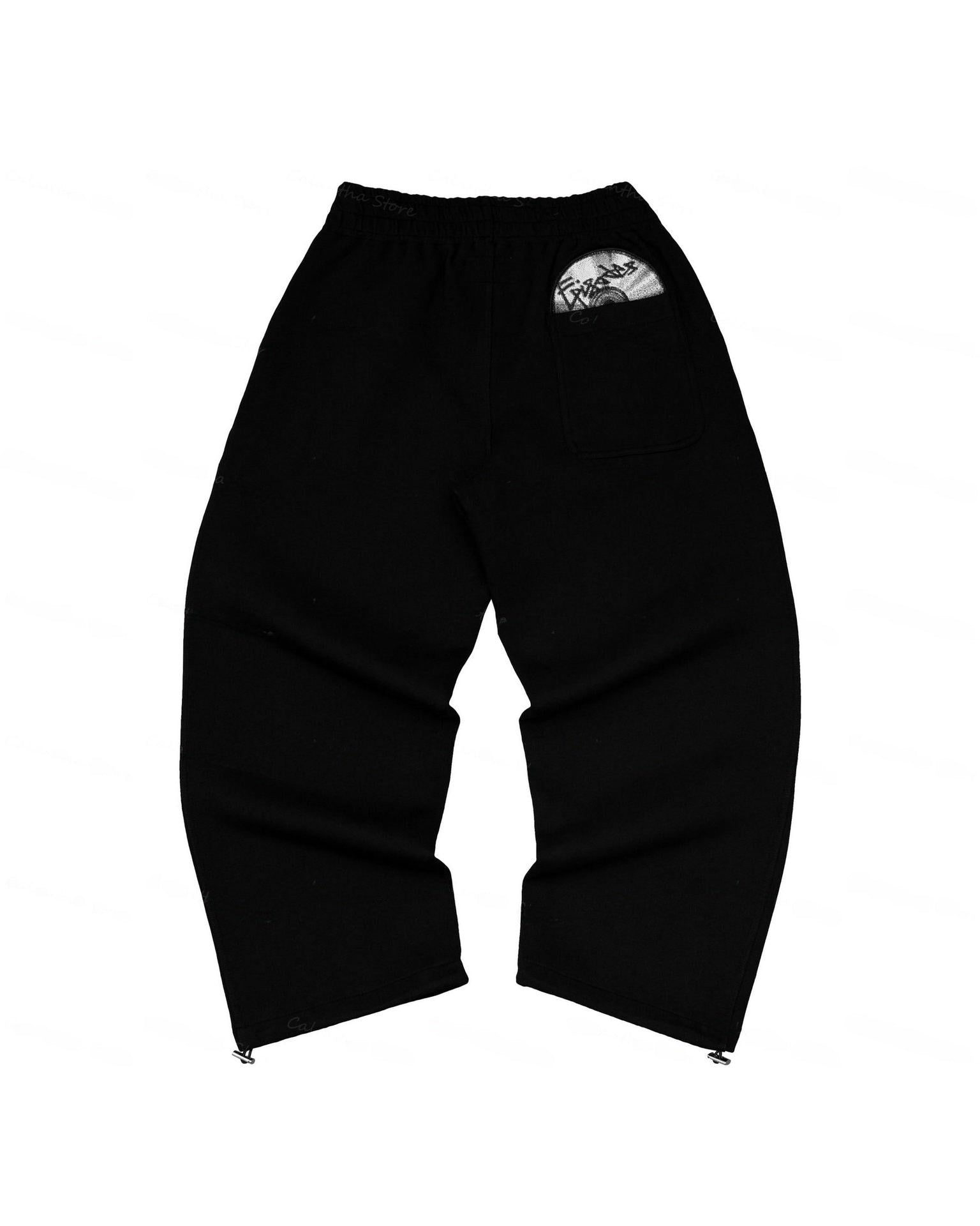 Embroidered Casual Sweatpants for Men