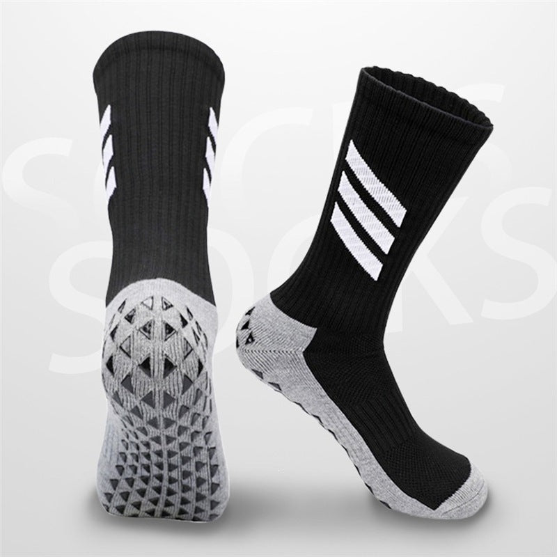 Athletic Football Socks with Silicone Grip