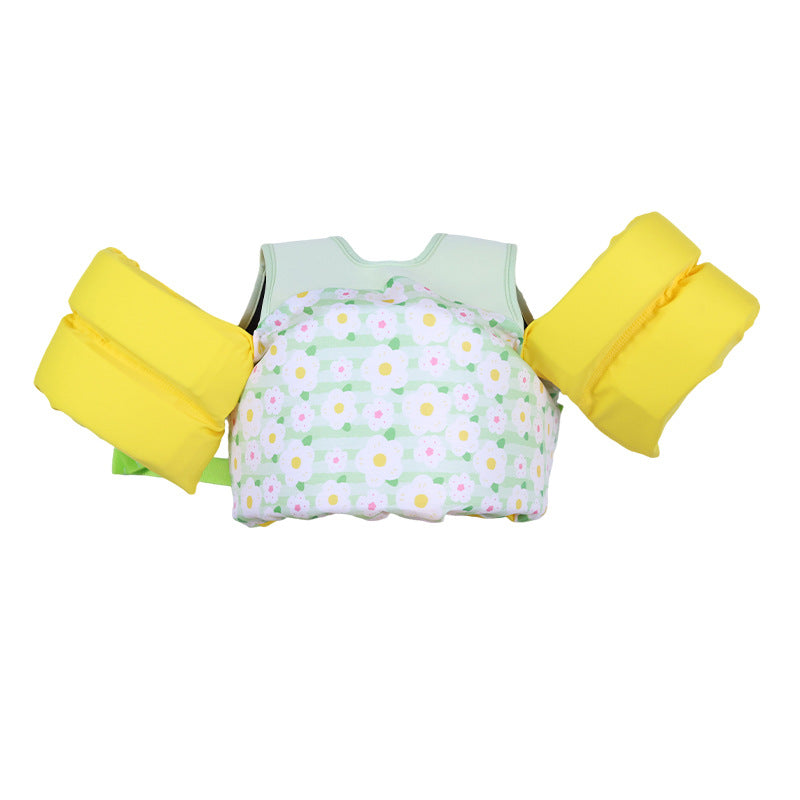 Children's Swimming Aid Vest with Double Arm Rings