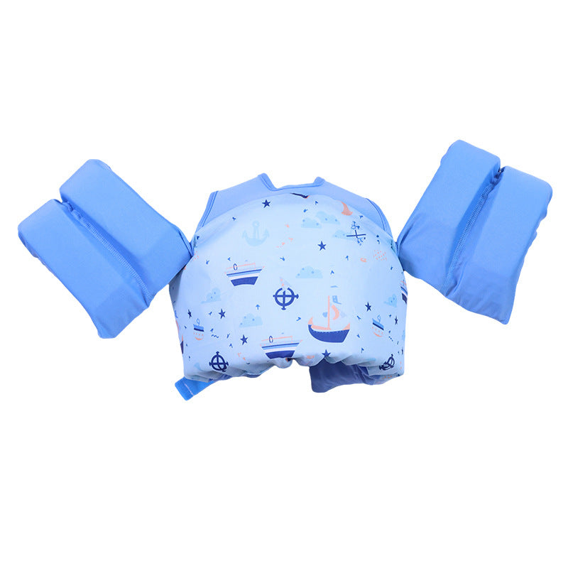 Children's Swimming Aid Vest with Double Arm Rings
