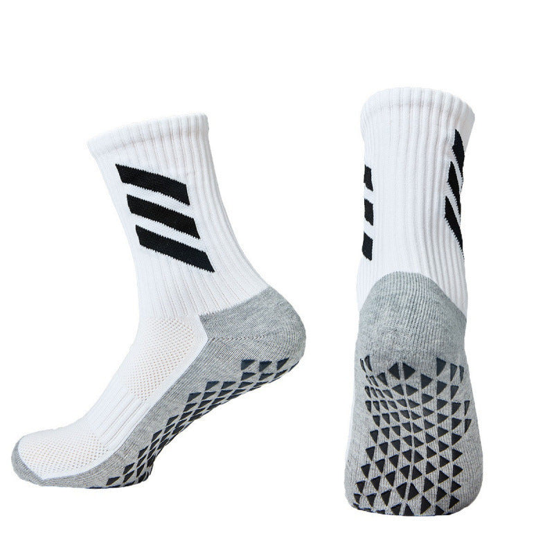 Athletic Football Socks with Silicone Grip