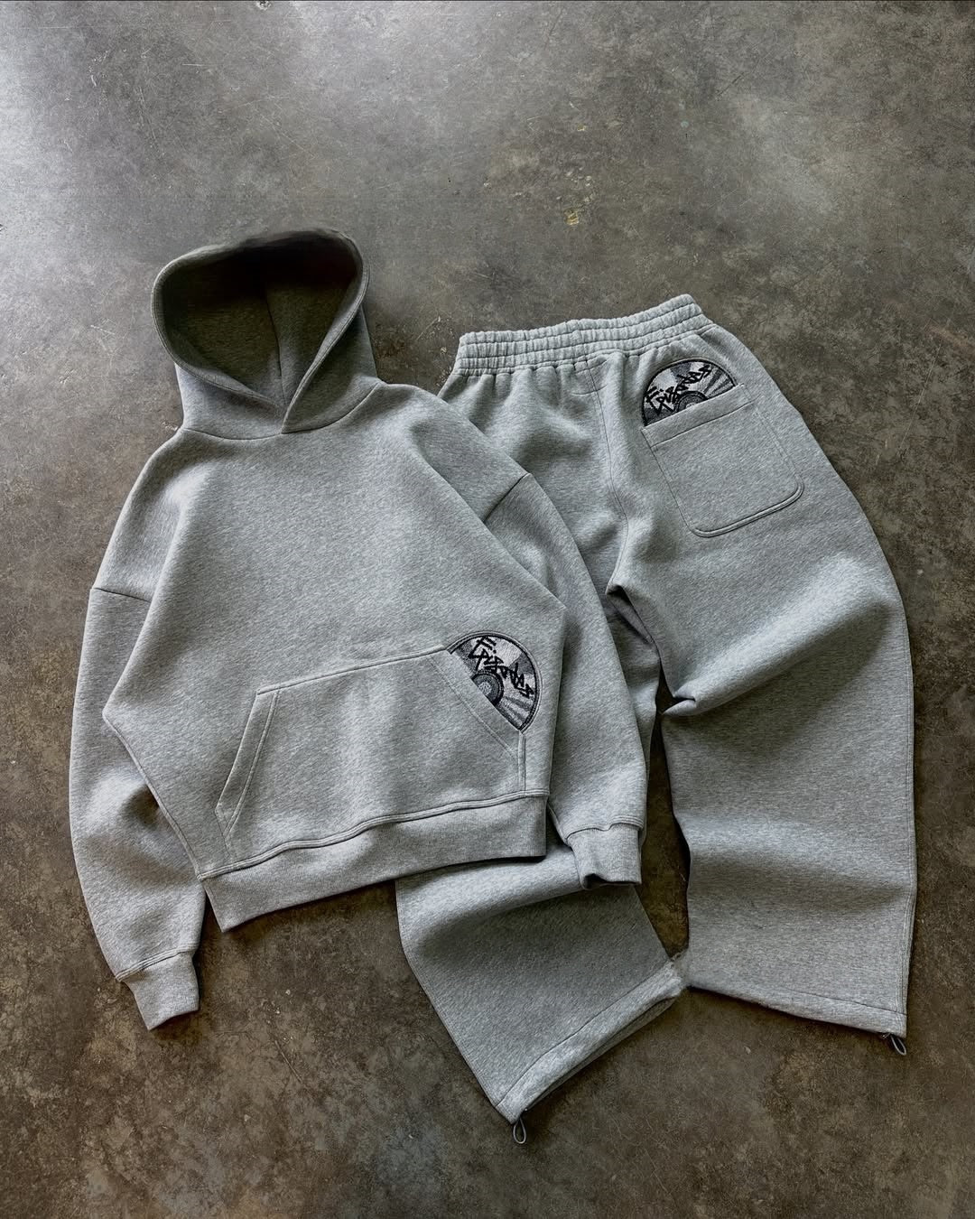 Embroidered Casual Sweatpants for Men