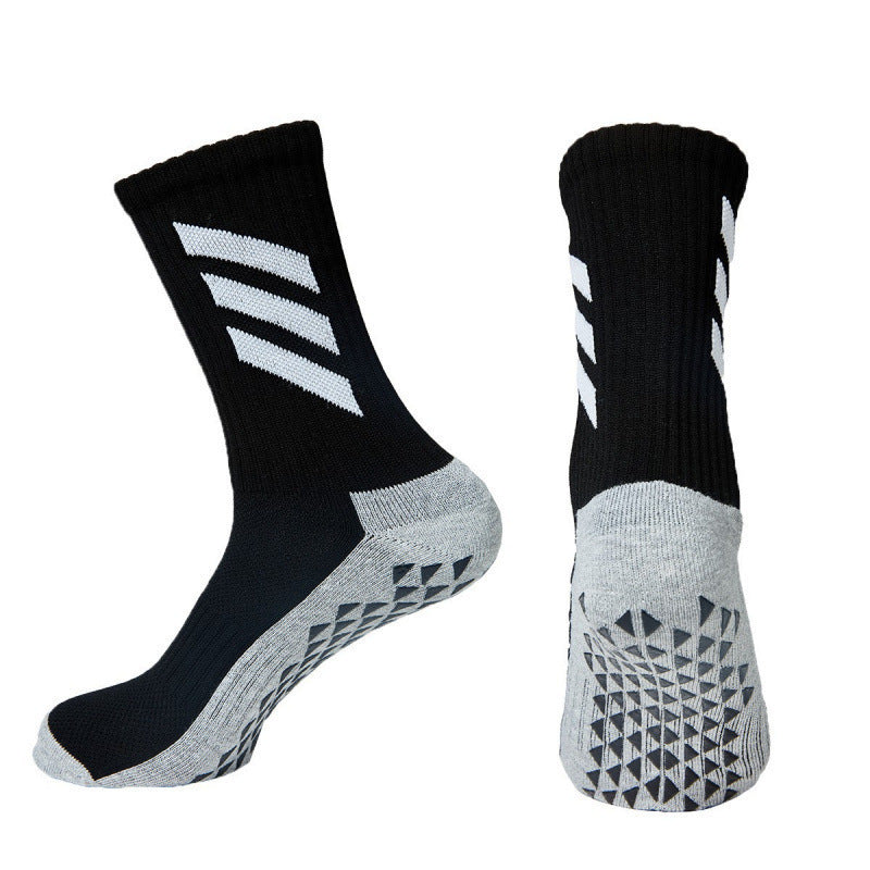 Athletic Football Socks with Silicone Grip
