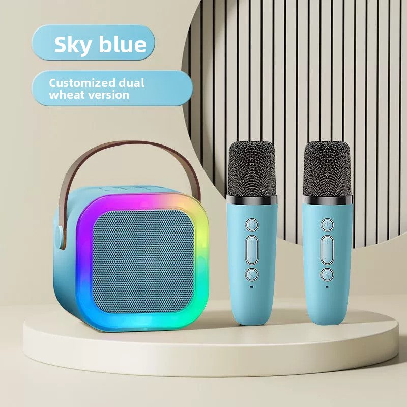 Portable Bluetooth Karaoke Speaker with Microphone