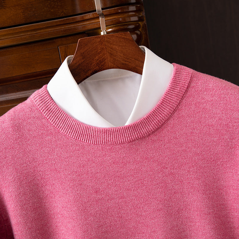 Mens Classic Knit Pullover Sweater