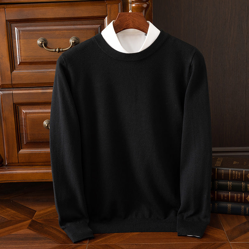 Mens Classic Knit Pullover Sweater