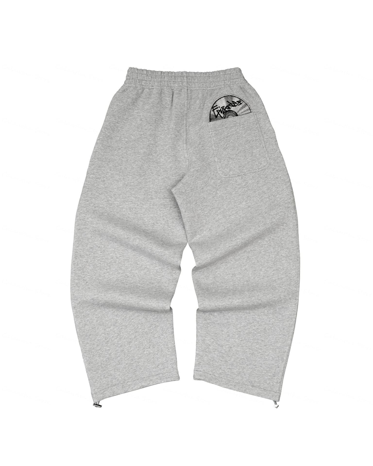 Embroidered Casual Sweatpants for Men