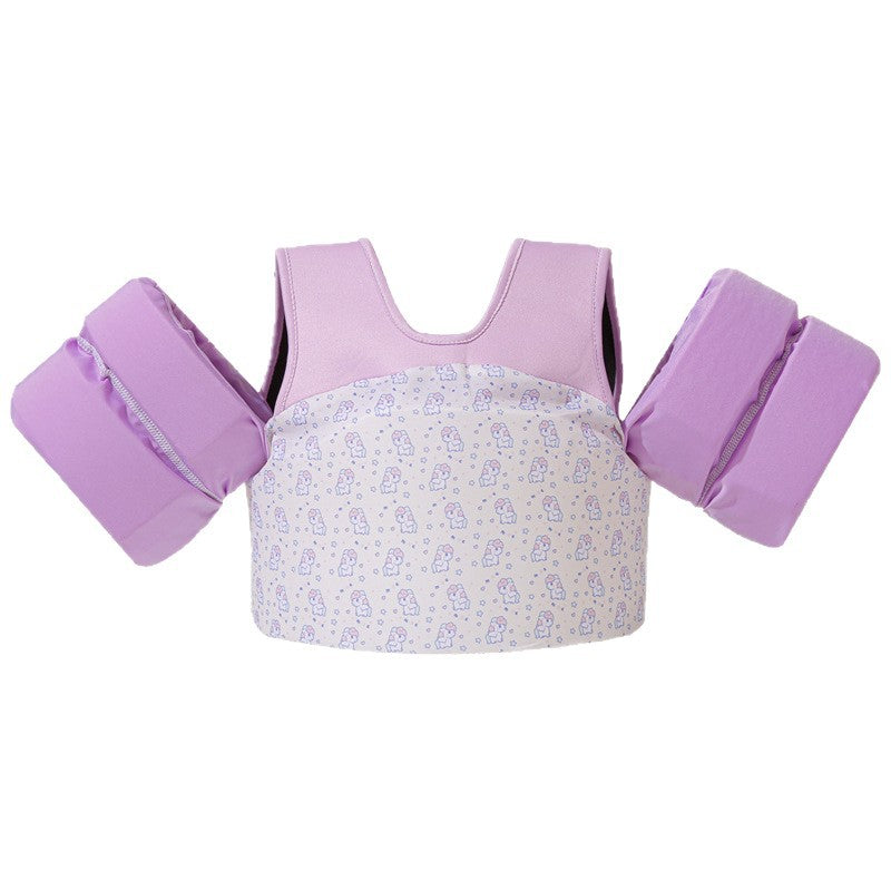 Children's Swimming Aid Vest with Double Arm Rings