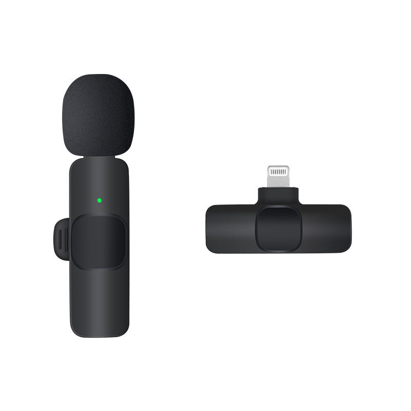 Wireless Lavalier Microphone with Noise Cancellation