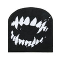 Retro Jacquard Knitted Beanie for Men