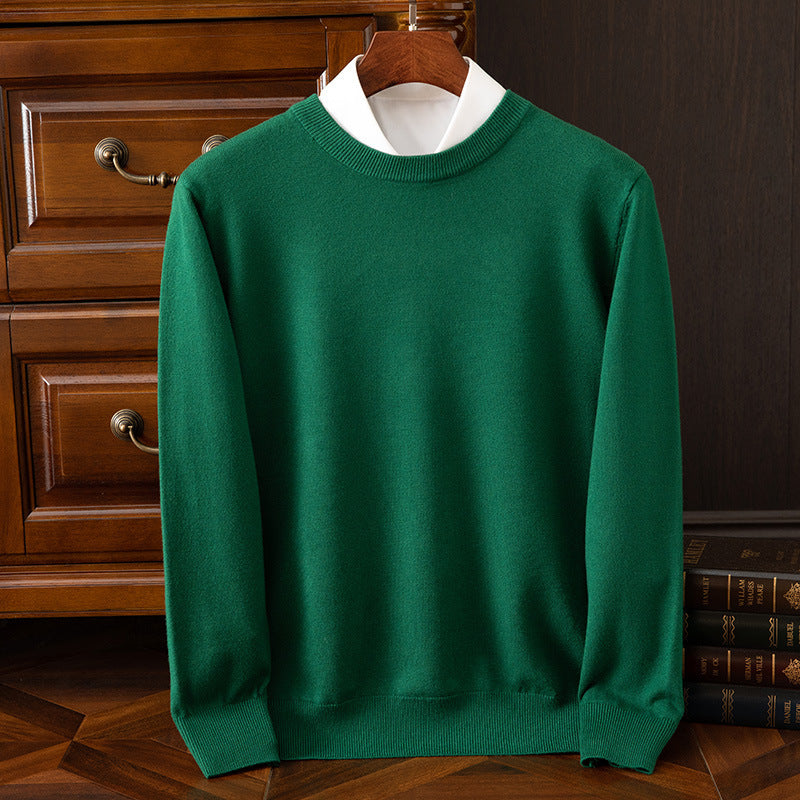 Mens Classic Knit Pullover Sweater