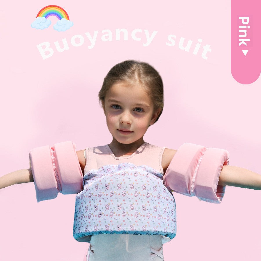 Children's Swimming Aid Vest with Double Arm Rings