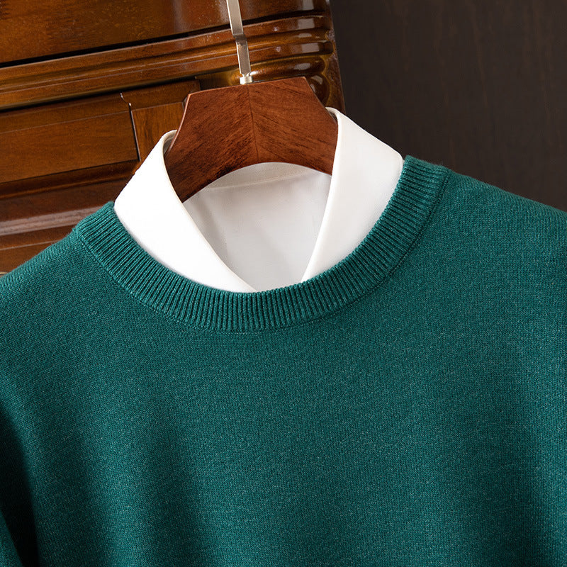 Mens Classic Knit Pullover Sweater