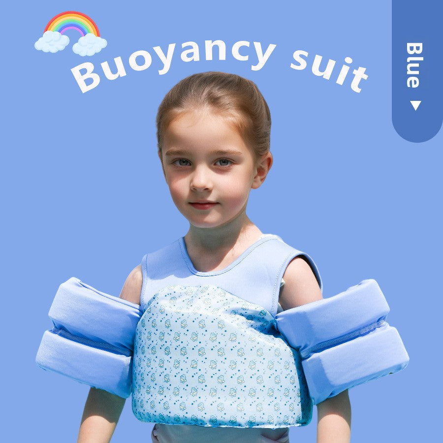 Children's Swimming Aid Vest with Double Arm Rings