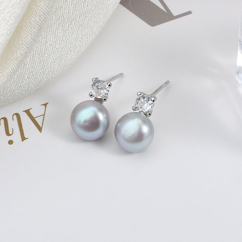 Classic Freshwater Pearl Stud Earrings