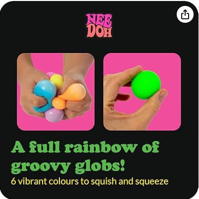 Rainbow Squeeze Stress Ball