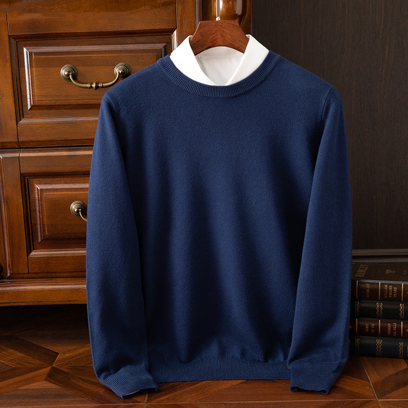 Mens Classic Knit Pullover Sweater